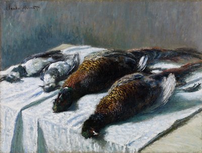 Still Life with Pheasants and Plovers, Claude Monet, 1879