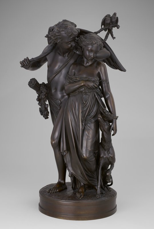 L'Amour et L'Amité, Albert-Ernest Carrier-Belleuse, c. 1857