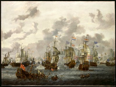 Dokumentasi “The Four Days’ Battle”; Oil on canvas. Minneapolis Institute of Art.