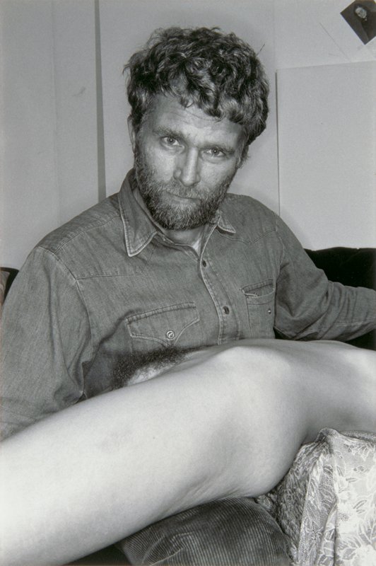 R. B. Kitaj, London, Lee Friedlander, 1975
