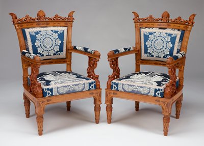 Dokumentasi “Armchair from a pair of armchairs”. Minneapolis Institute of Art.