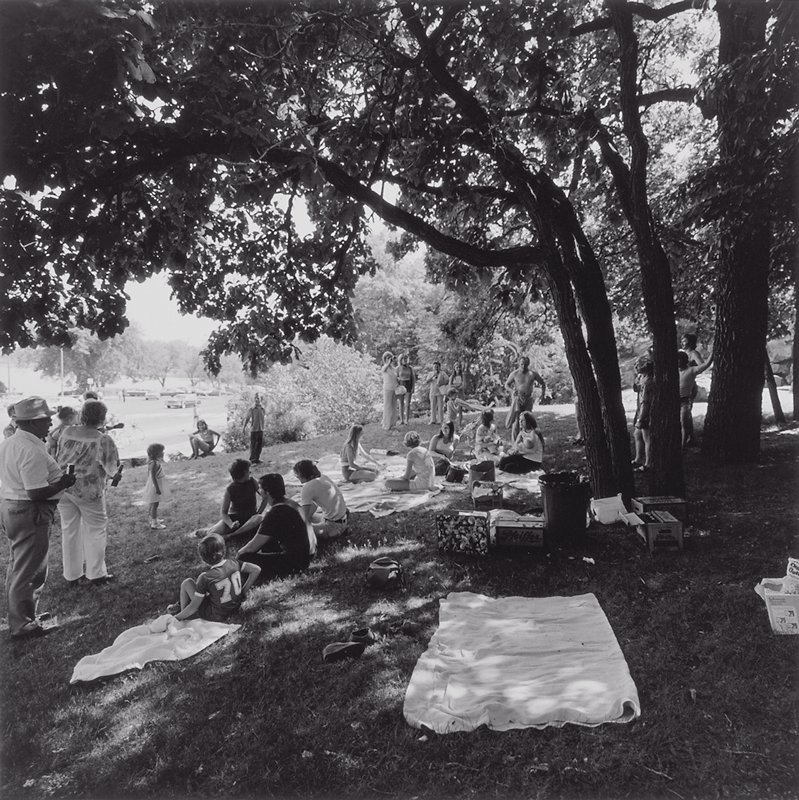 Picnic, Como Park, St. Paul, Minnesota, Thomas F. Arndt, 1976