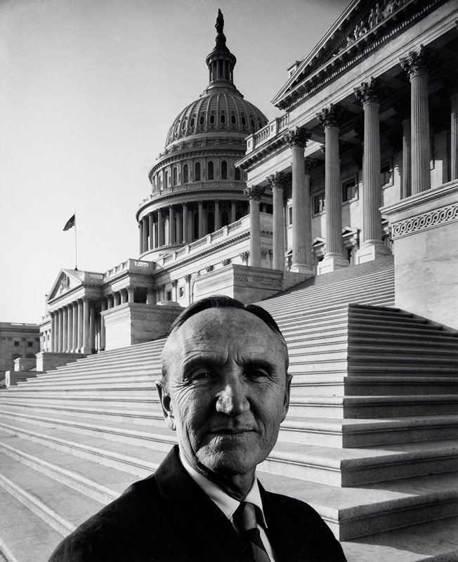 Senator Michael J. Mansfield, Arnold Newman, 1961