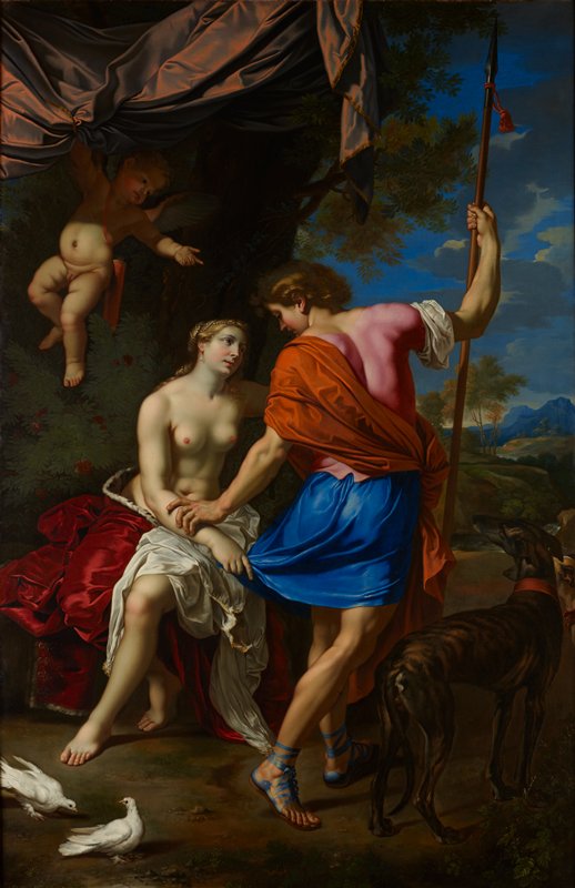 Venus and Adonis, Nicolas Mignard, c. 1650
