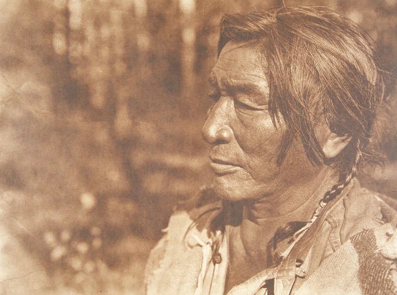 Agichida - Assiniboin, Edward S. Curtis, 1926