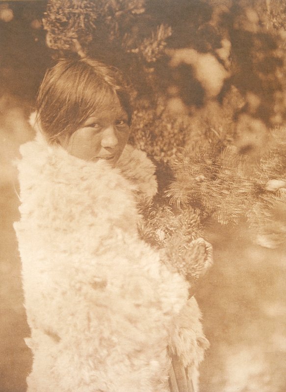 A Cree Girl, Edward S. Curtis, 1926