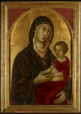 Madonna and Child, Segna di Buonaventura, c. 1310