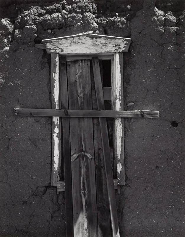 Window, Northern New Mexico, Ansel Adams, 1972