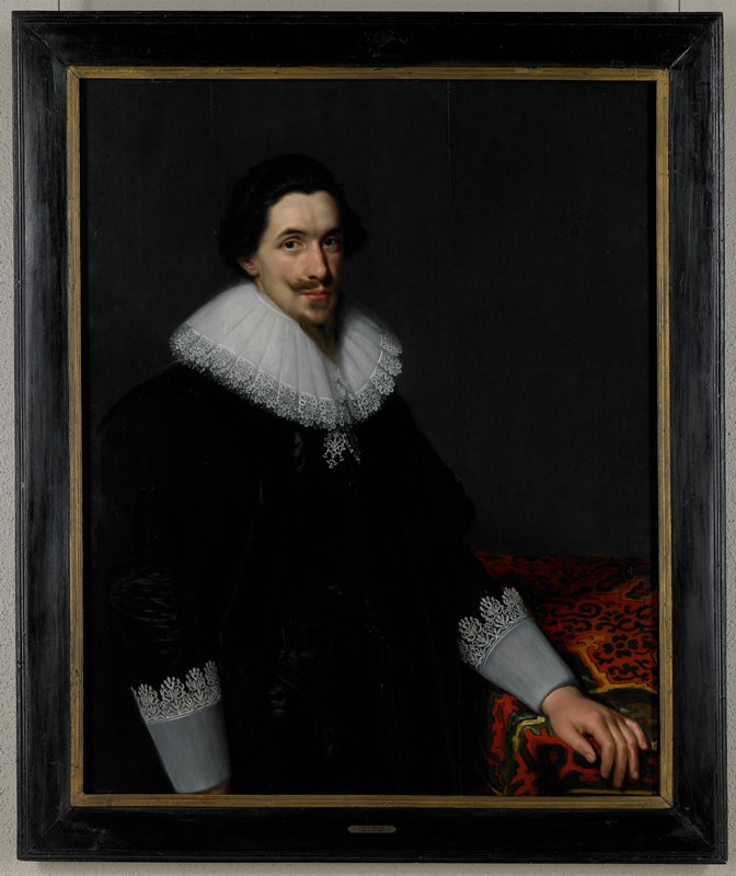 Portrait of Lucas van Voorst, Paulus Moreelse, 1628