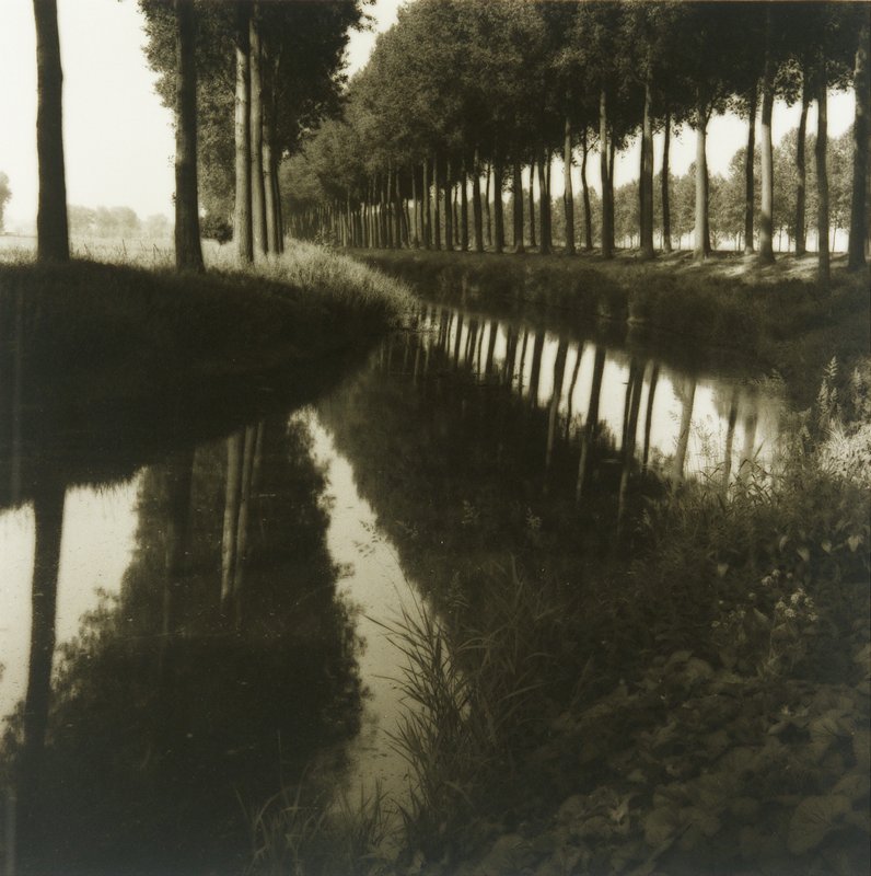 Canal, Brugge to Damme, Belgium, Lynn Geesaman, 1989