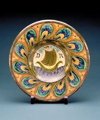 Dokumentasi “Charger”; Glazed earthenware. Minneapolis Institute of Art.