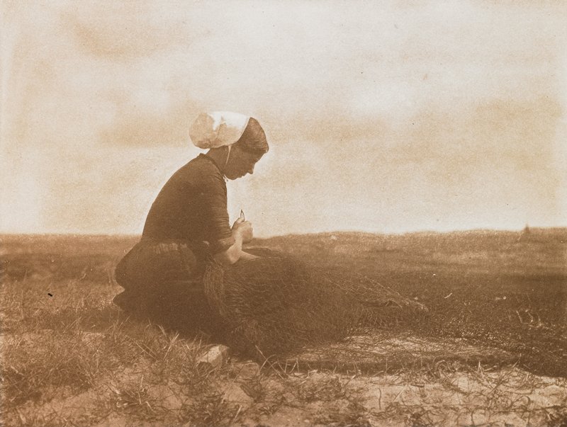 Mending Nets, Alfred Stieglitz, 1894