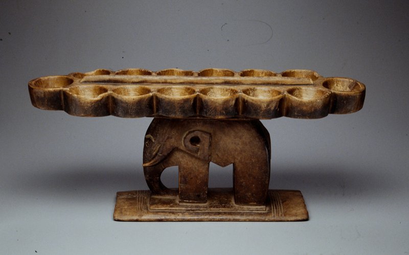 Mankala game board, 20th century