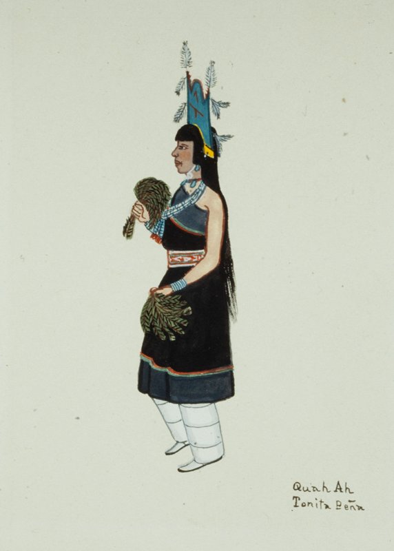 Corn Dance, Tonita Peña, first half of 20th century