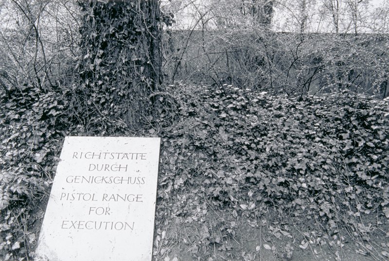 Pistol Range, Dachau, Thomas F. Arndt, 1985
