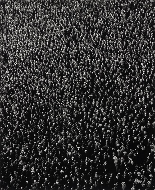 Right of Assembly, Detroit, Arthur Siegel, 1939 (printed 1977)