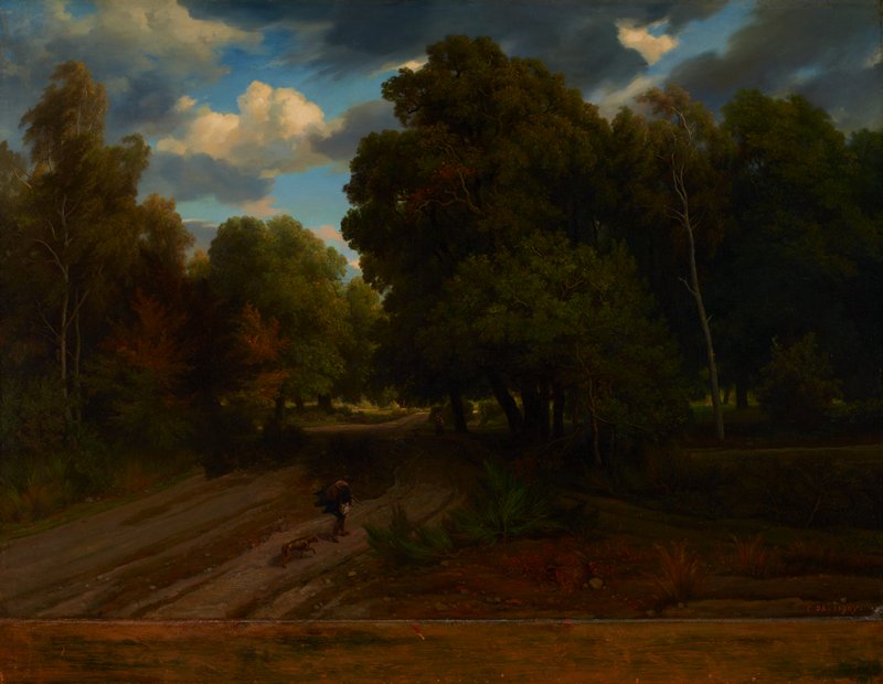 The Crossroads of the Eagle's Nest, Fontainebleau Forest, Charles