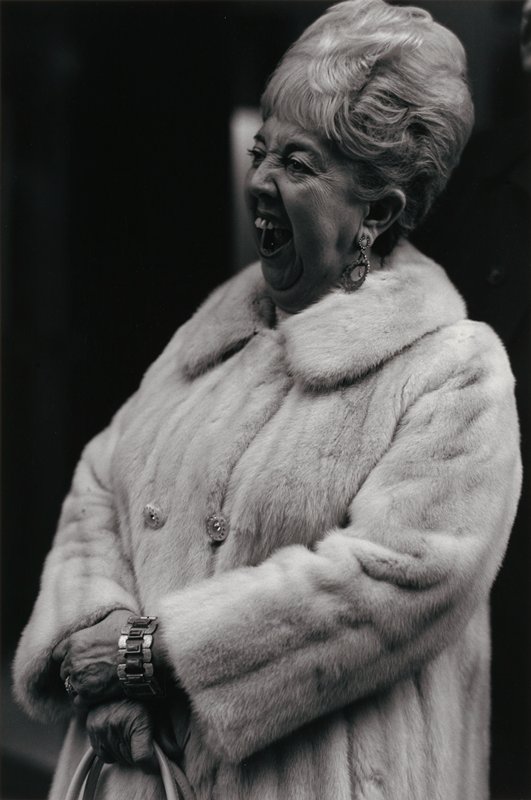 Woman in Fur Coat, New York City, Thomas F. Arndt, 1980