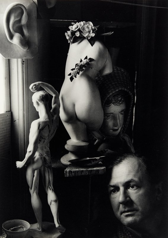 George Grosz, Bayside, Long Island by Arnold Newman