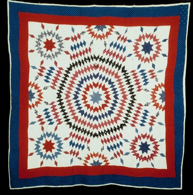 Dokumentasi “Star quilt”; Cotton, pieced and quilted. Minneapolis Institute of Art.