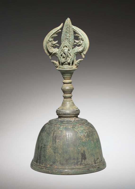 Hindu altar bell with Ganesha, 12th century