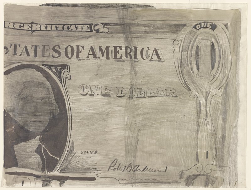 One Dollar Bill by Andy Warhol