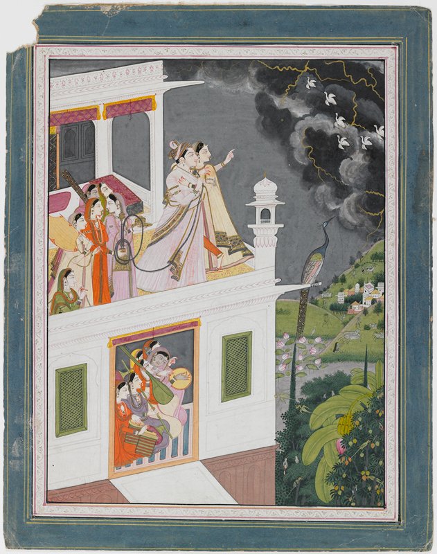Lovers Watching an Approaching Thunderstorm, c. 1780–90