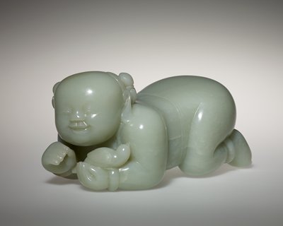 Dokumentasi “Pillow”; Greenish-white nephrite. Minneapolis Institute of Art.