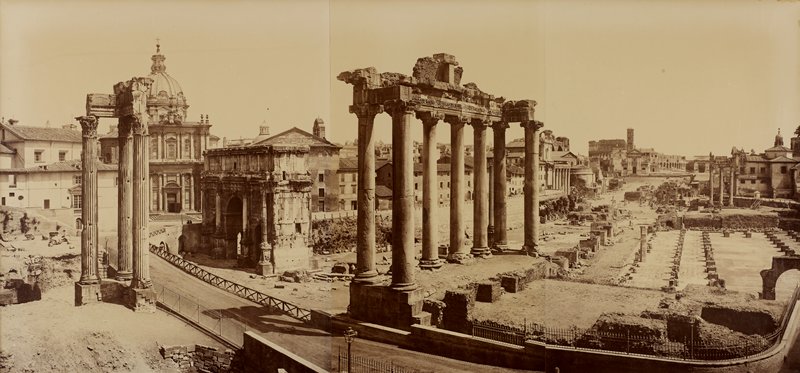 The Roman Forum, 1870s
