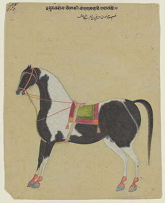The Iraqi Steed Jugaldan, Bhavani Das, c. 1720