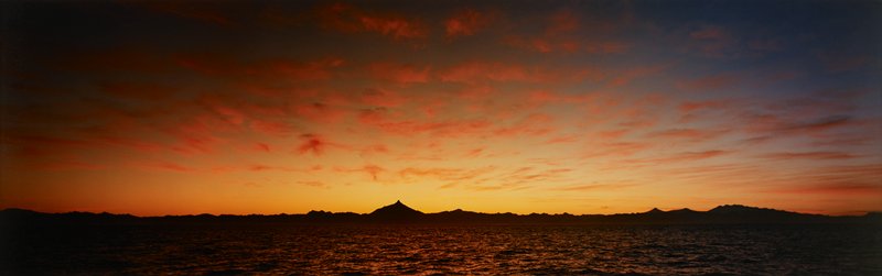 Sunrise over Horno Corcovada, Golfo de Corcovada, Southern Chile, Stuart D. Klipper, 1987
