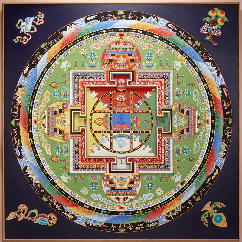 Gshrin Rje Mandala, Monks of the Gyuto Tantric University | Mia