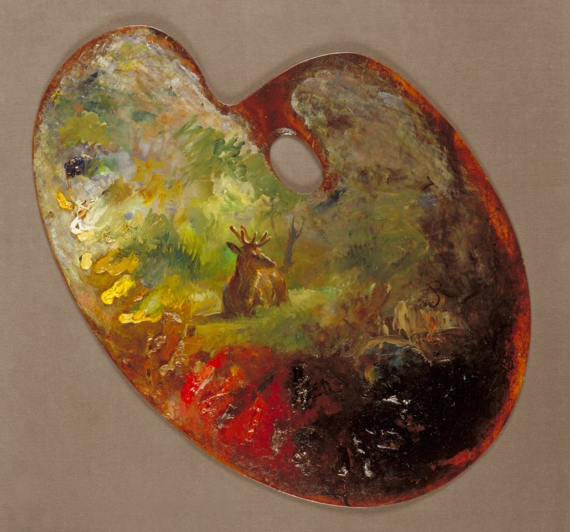 Palette, Rosa Bonheur, 1850s