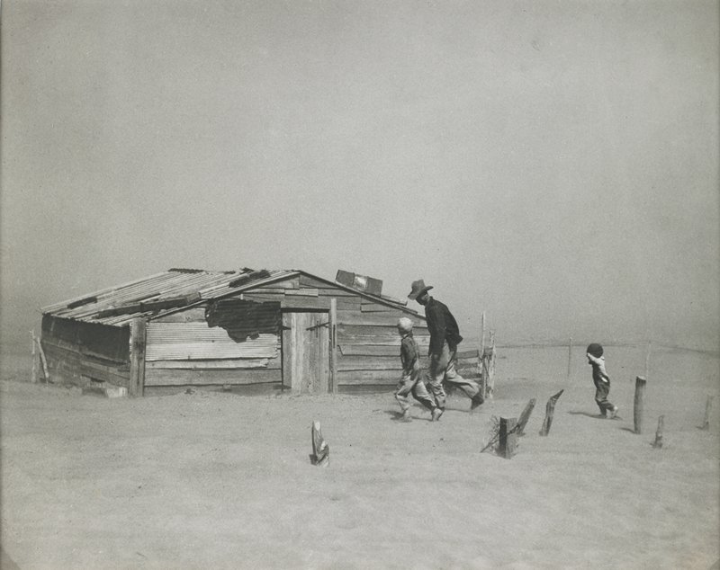 Dust Storm, Cimarron County, Oklahoma, Arthur Rothstein, 1936