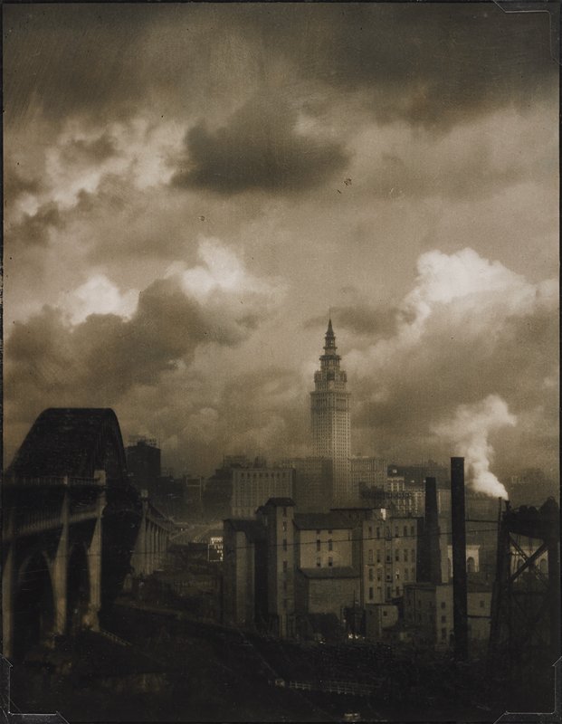 Terminal Tower, Cleveland, Margaret Bourke-White, 1928