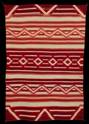 Dokumentasi “Blanket”; Wool, dye. Minneapolis Institute of Art.