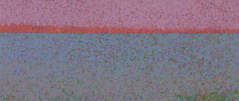 Far Echo, Red Rock Variation: Lake Superior Landscape, George Morrison, 1993