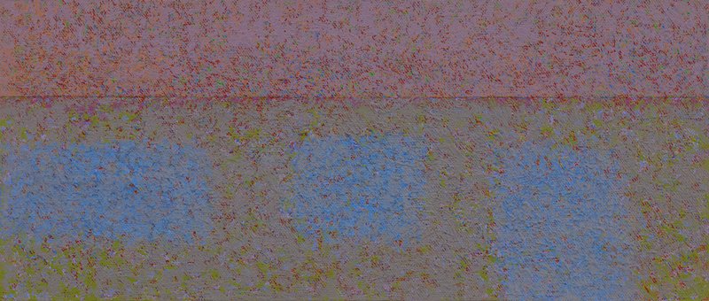 Departure, Red Rock Variation: Lake Superior Landscape, George Morrison, 1993
