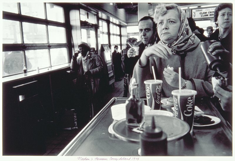 Nathan's Famous, Coney Island, Brooklyn, Thomas F. Arndt, 1978