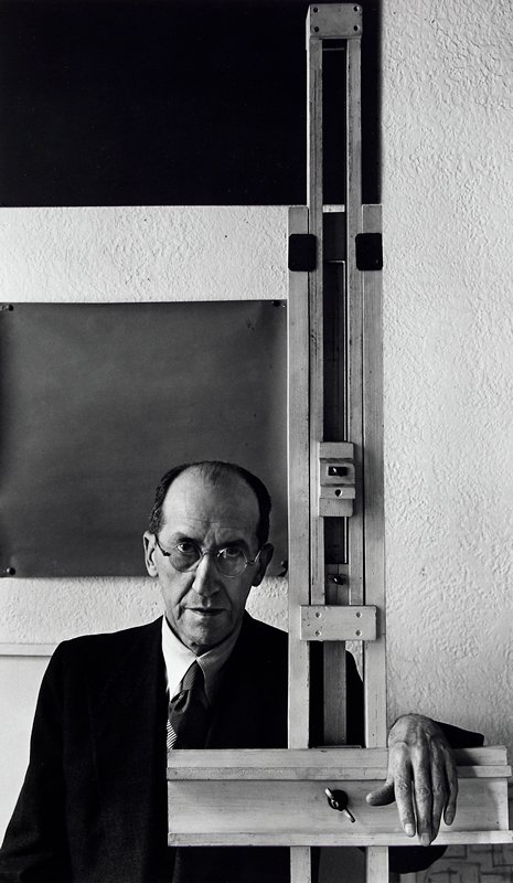 Piet Mondrian, New York City, Arnold Newman, 1942