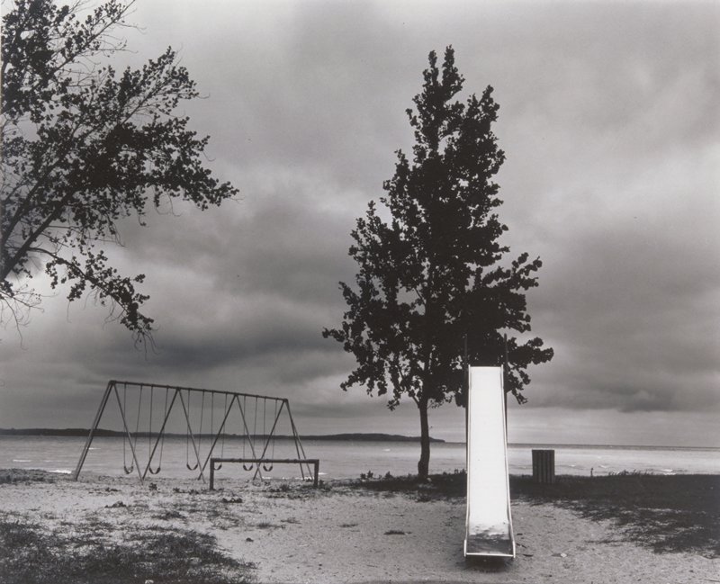 Glowing Slide, Huron Beach, Michigan, Andrew Baugnet, 1988