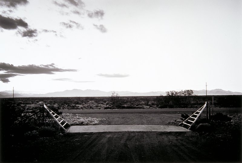 Cattle Guard, Vicinity of Truth or Consequences, New Mexico, Andrew Baugnet, 1992