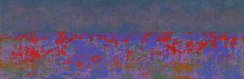 Emerging Fire, Red Rock Variation: Lake Superior Landscape, George Morrison, 1993