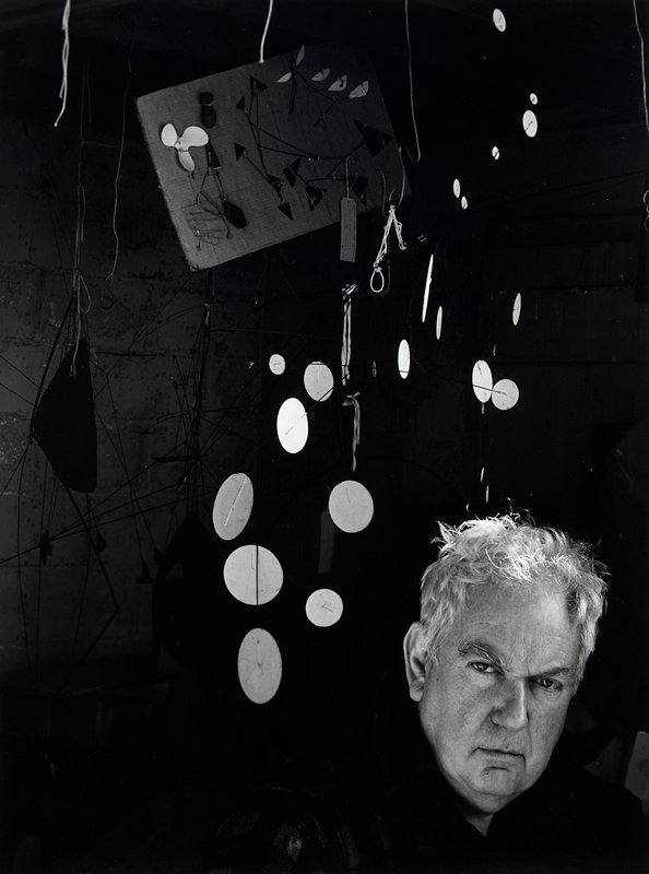 Alexander Calder, Roxbury, Connecticut, Arnold Newman, 1957
