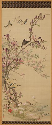 Dokumentasi “Birds and flowers [left of a pair of Birds and Flowers]”. Minneapolis Institute of Art.