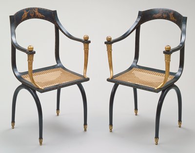 Dokumentasi “Etruscan-style armchair, one of a pair”. Minneapolis Institute of Art.