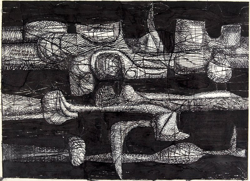 Untitled (New York), George Morrison, 1954
