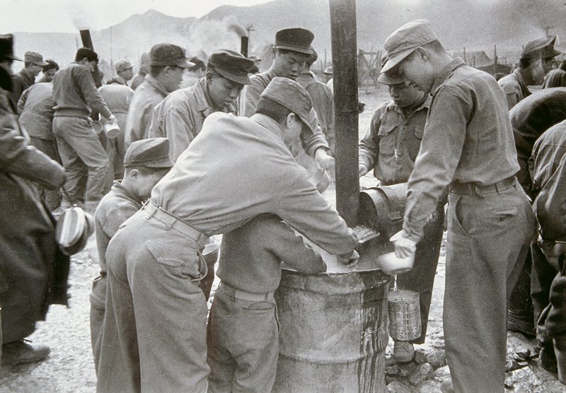 Prisoners of War, Koje-do, South Korea, Werner Bischof, 1952