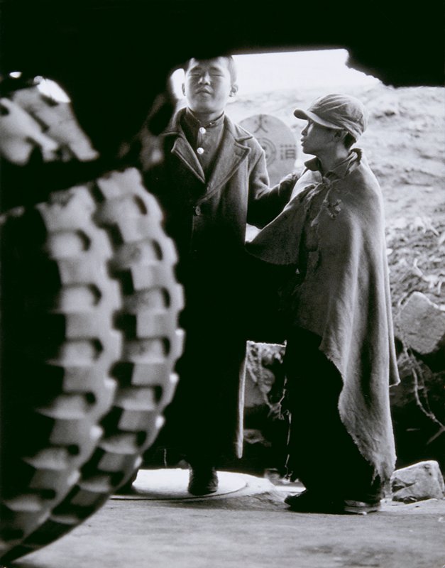 Blind with Friend, Pusan, South Korea, Werner Bischof, 1952