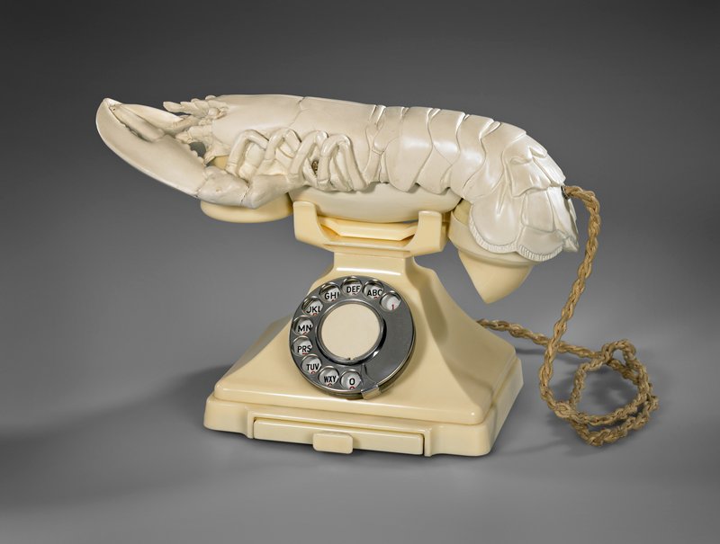 Aphrodisiac Telephone, Salvador Dali, 1938